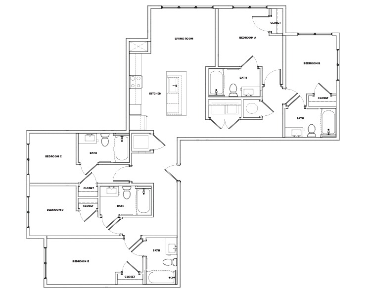 E10 - 5x5 Floor plan