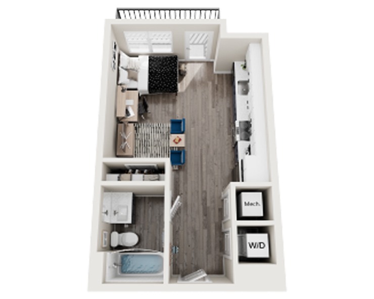 S1 - Studio Floor plan